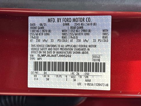 New 2026 Lincoln Nautilus Premier w/ Equipment Group 102A image 34