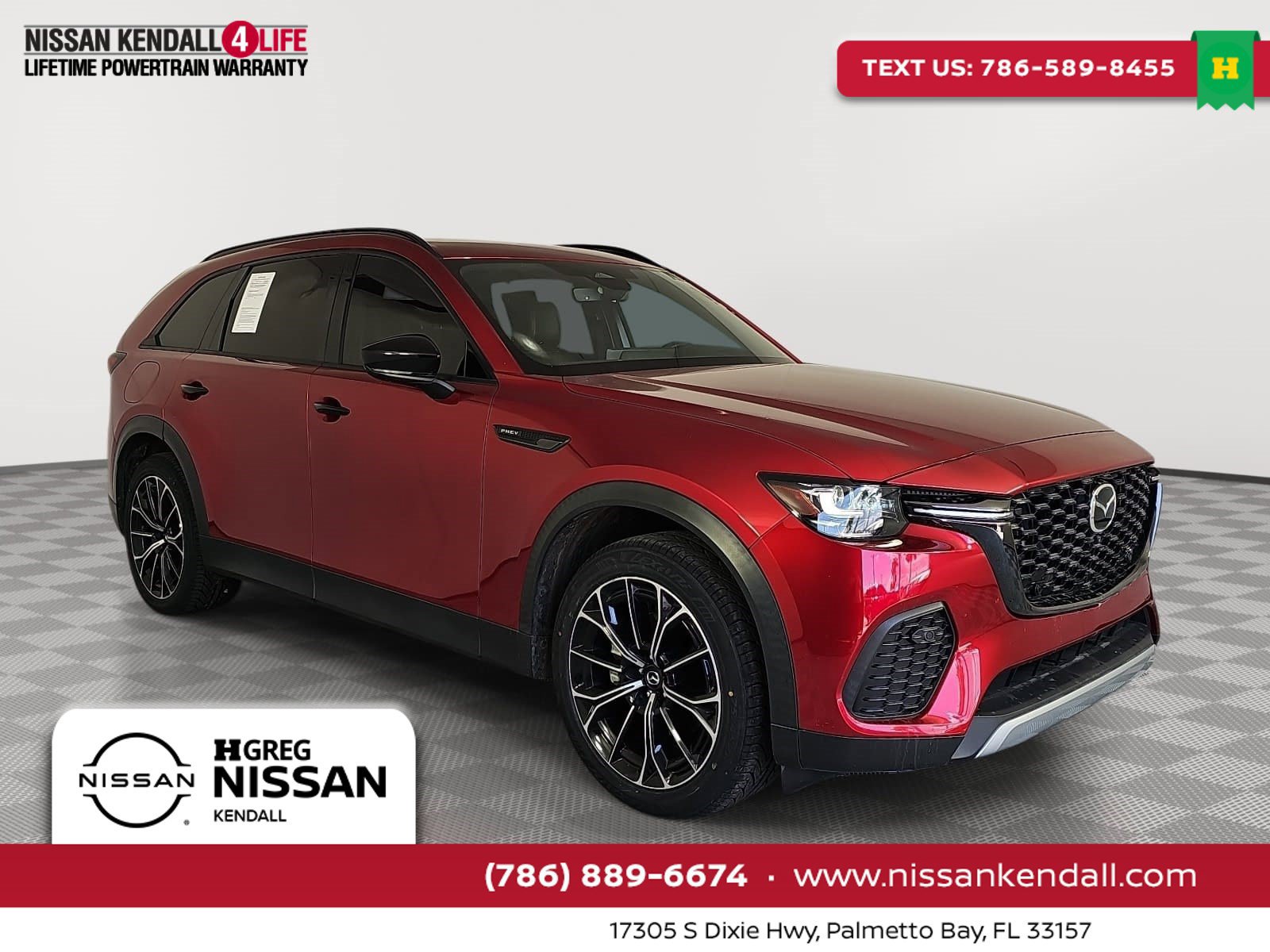 Used 2025 MAZDA CX-70 Plug-In Hybrid w/ Premium Plus AWD/4WD image 1