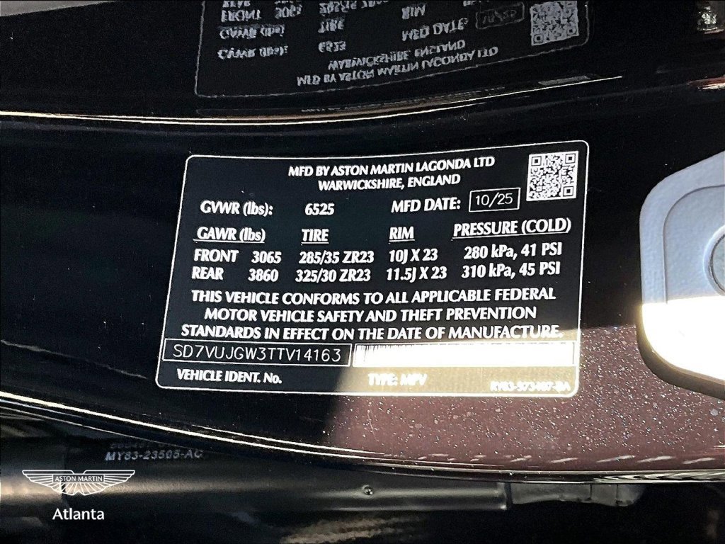 New 2026 Aston Martin DBX 707 AWD/4WD image 12