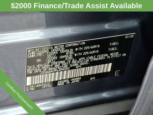 Used 2022 Toyota Venza LE AWD/4WD image 27