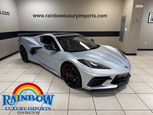 Used 2021 Chevrolet Corvette Stingray Preferred Cpe w/ Z51 Performance Package RWD image 1