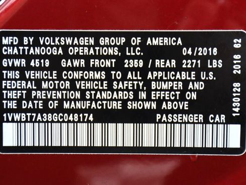 Used 2016 Volkswagen Passat 1.8T SE w/ Lighting Package image 43