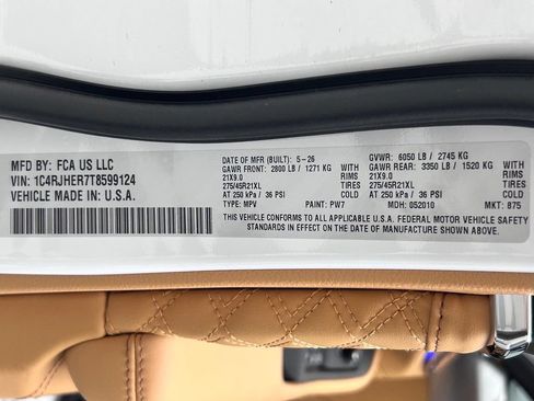 New 2026 Jeep Grand Cherokee Summit AWD/4WD image 23