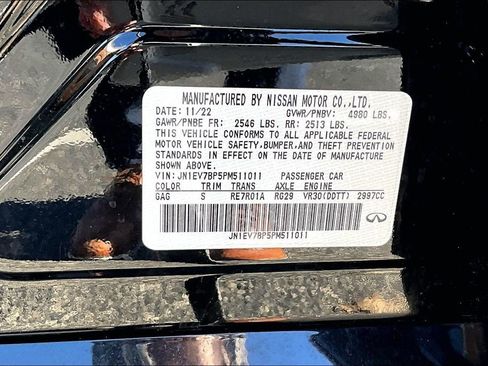 Certified 2023 INFINITI Q50 Luxe w/ Cargo Package image 45