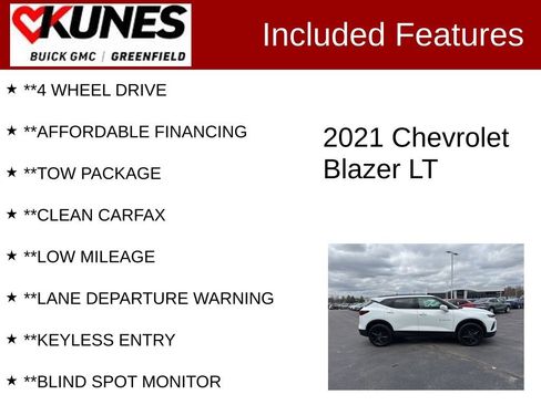 Used 2021 Chevrolet Blazer LT image 3