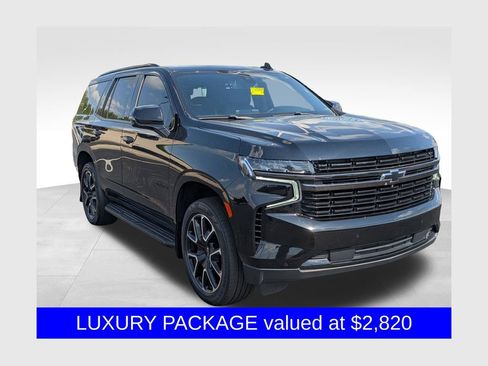 Used 2021 Chevrolet Tahoe RST w/ Luxury Package AWD/4WD image 1