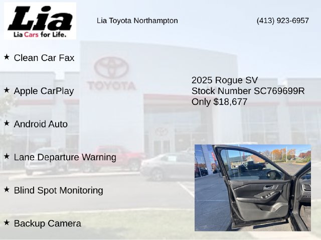 Used 2025 Nissan Rogue SV FWD image 7