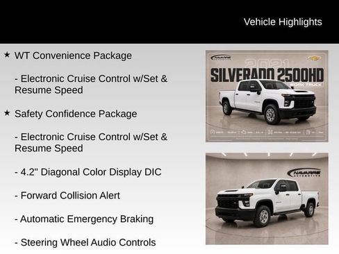 Used 2021 Chevrolet Silverado 2500 W/T w/ Gooseneck/5TH Wheel Package AWD/4WD image 14