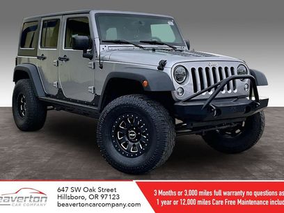 Used 2016 Jeep Wrangler Unlimited Sport w/ Quick Order Package 24S