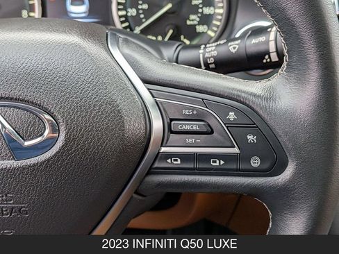 Certified 2023 INFINITI Q50 Luxe w/ Cargo Package RWD image 19