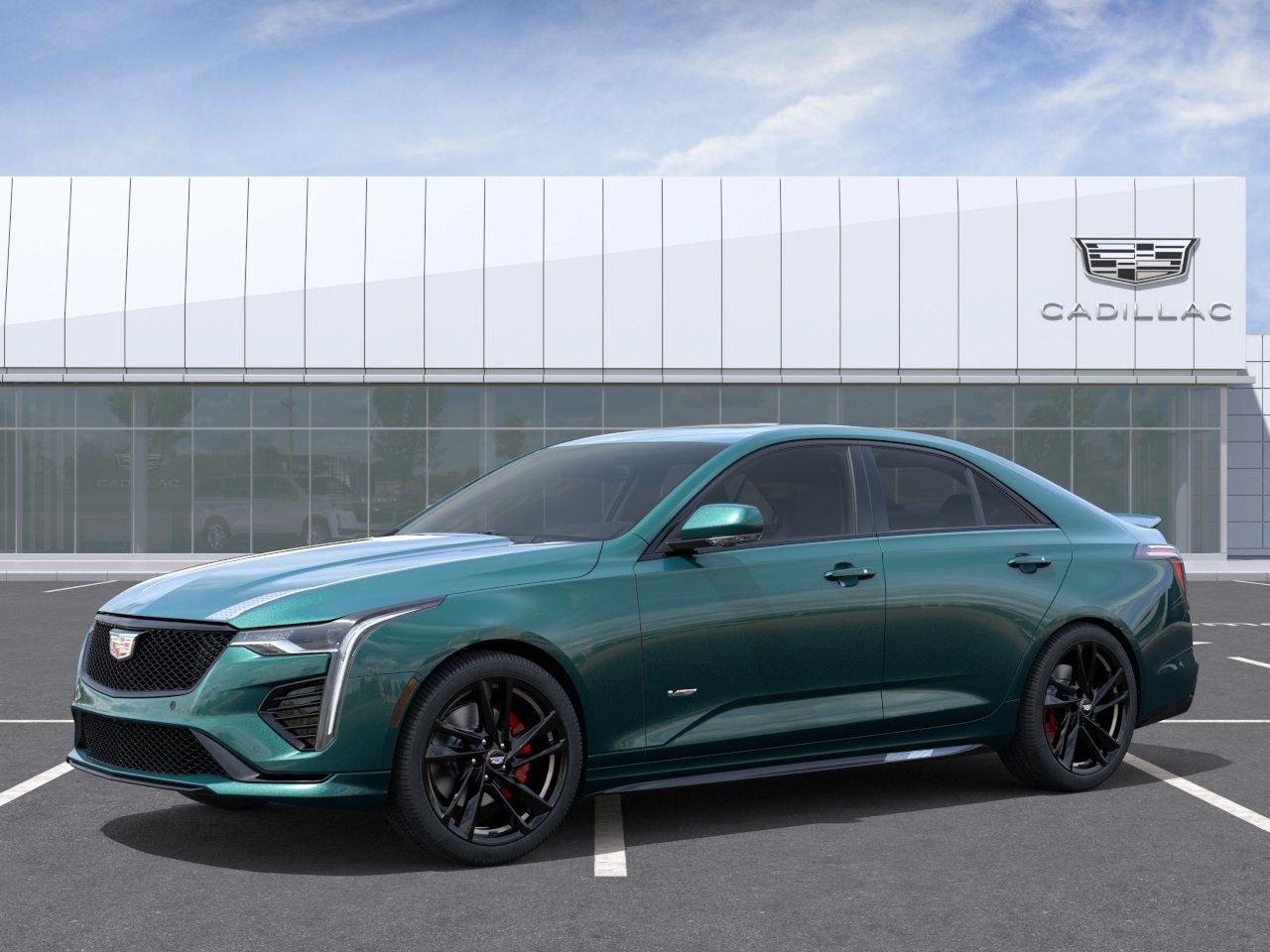 New 2026 Cadillac CT4 V w/ LPO, Bronce Accent Package RWD image 2
