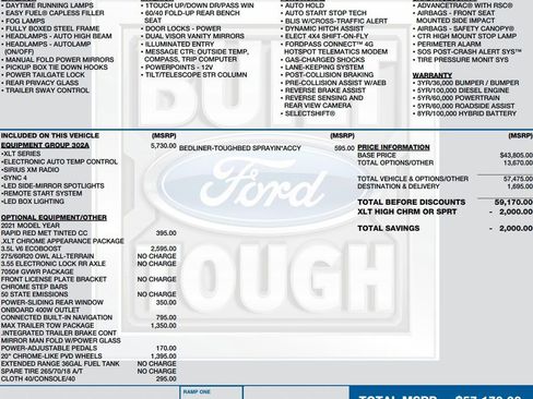 Used 2021 Ford F150 XLT w/ Equipment Group 302A High image 2