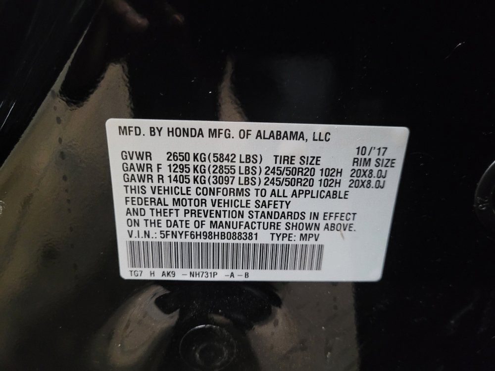 Used 2017 Honda Pilot Touring image 33