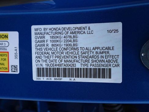 Certified 2026 Acura Integra A-Spec w/ Technology Package FWD image 21