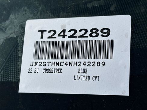 Used 2022 Subaru Crosstrek 2.5i Limited w/ Moonroof Package 1 image 15