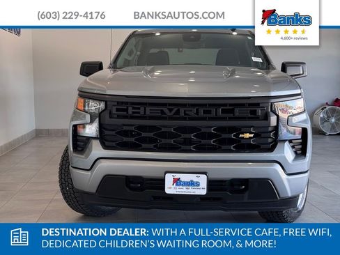 Certified 2023 Chevrolet Silverado 1500 Custom w/ LPO, Dark Essentials Package image 3