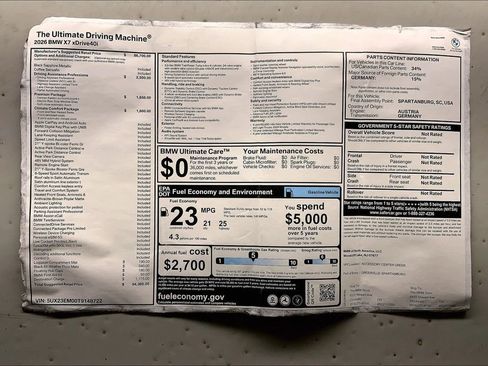 New 2026 BMW X7 xDrive40i image 12