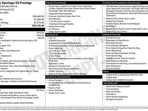 Used 2024 Kia Sportage SX image 32