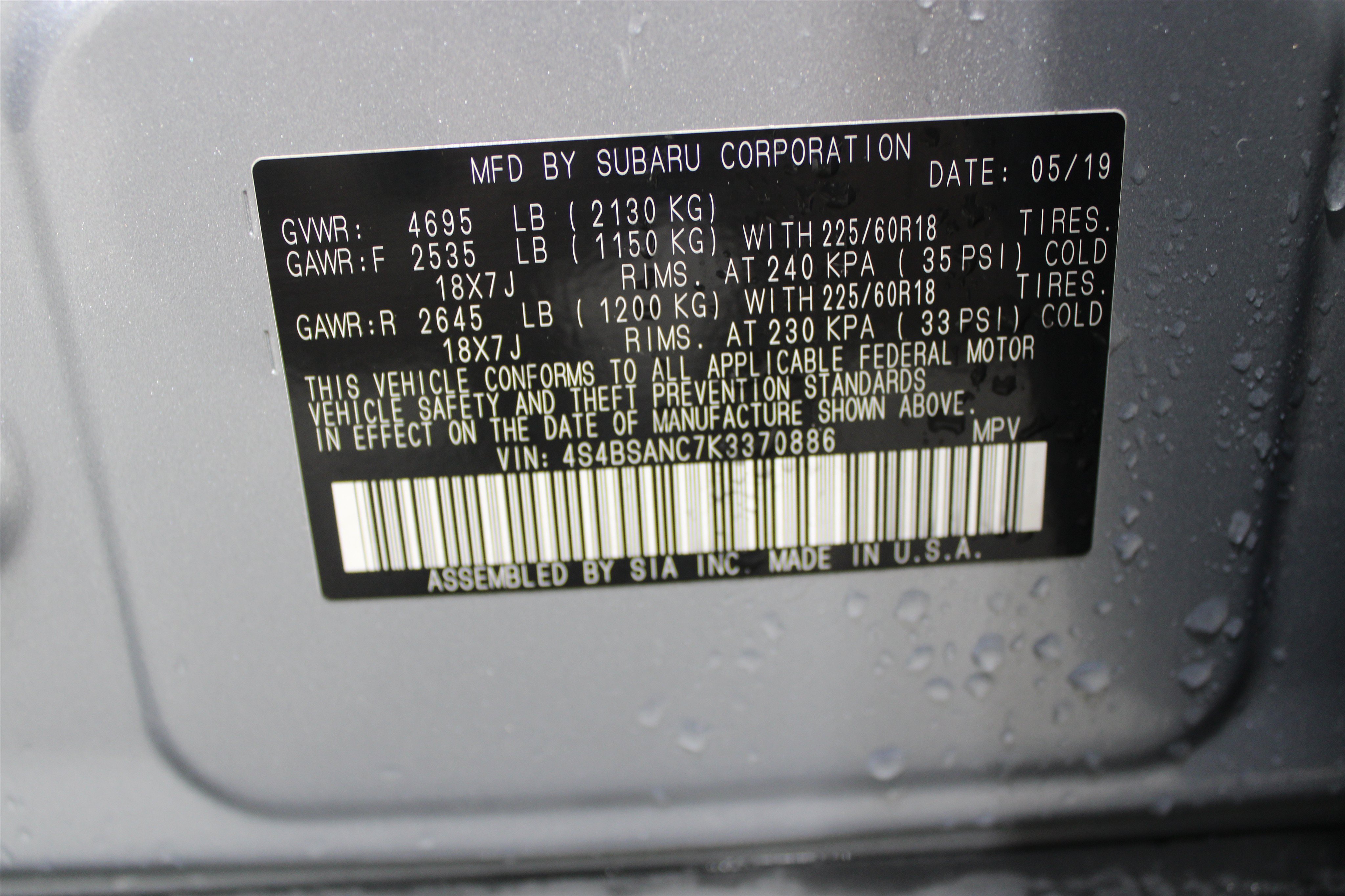 Used 2019 Subaru Outback 2.5i Limited AWD/4WD image 37