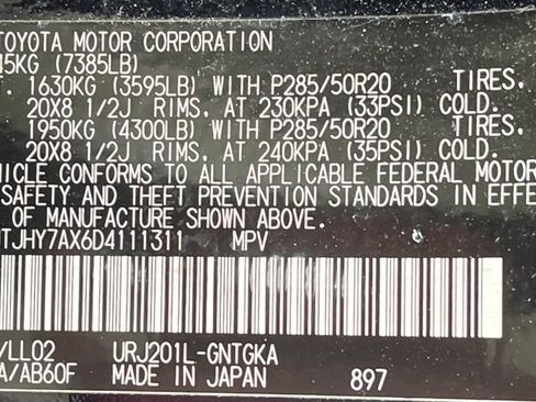 Used 2013 Lexus LX 570 4WD w/ Luxury Pkg image 42
