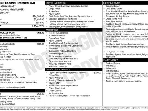 Used 2019 Buick Encore Preferred w/ Safety Package FWD image 2