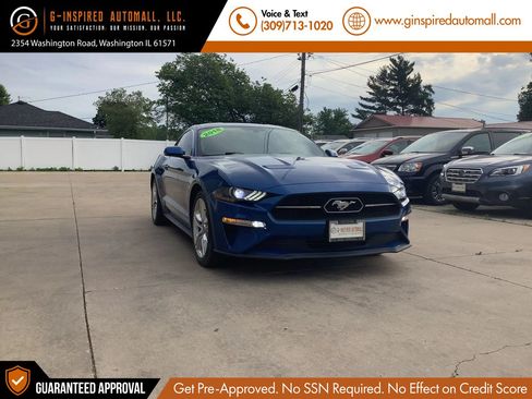 Used 2018 Ford Mustang Premium w/ Pony Package RWD image 1