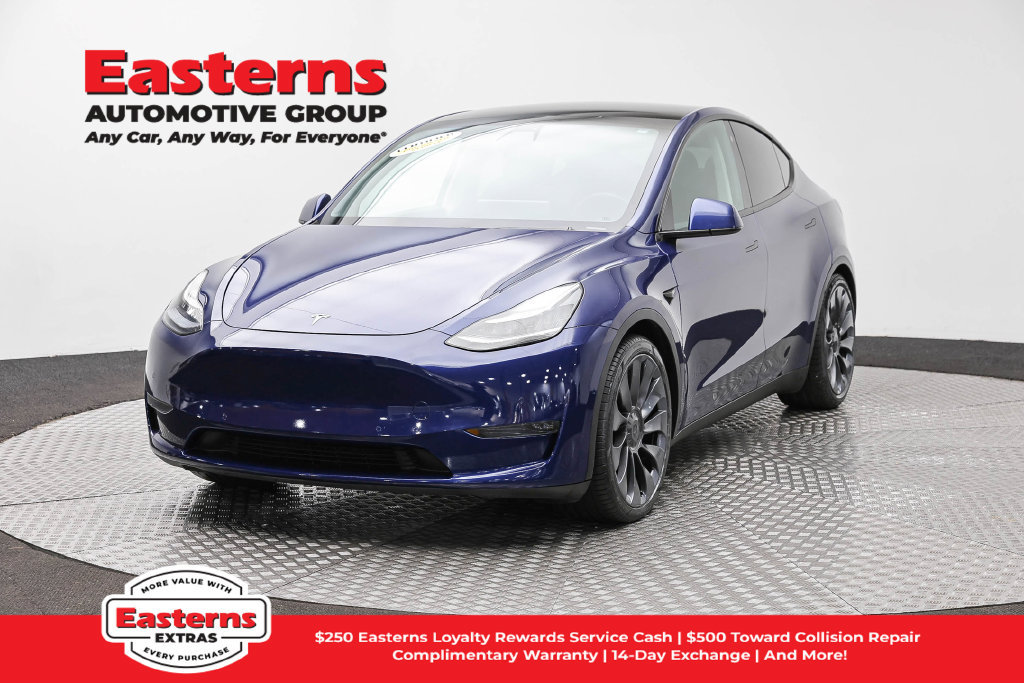 Used 2020 Tesla Model Y Long Range AWD/4WD image 1