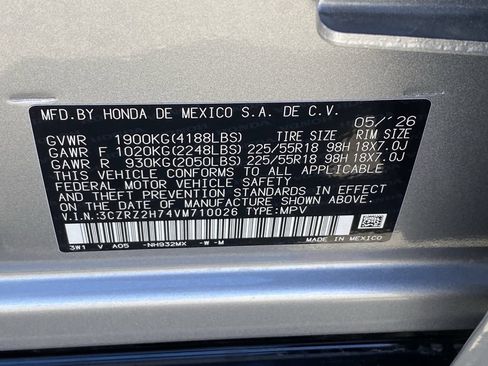 Used 2027 Honda HR-V EX-L image 36