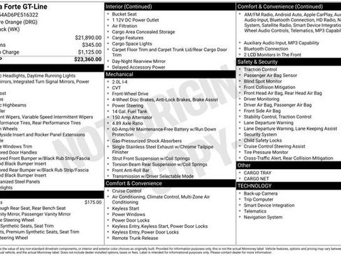 Used 2023 Kia Forte GT-Line image 22