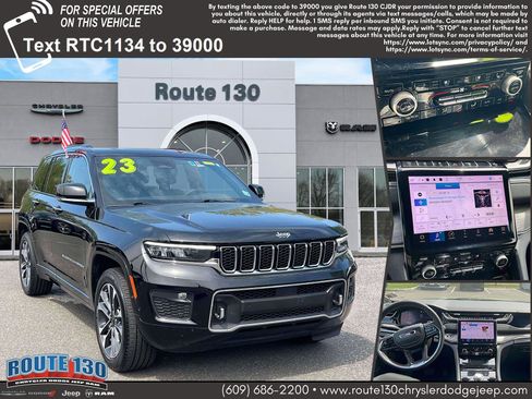 Used 2023 Jeep Grand Cherokee Overland AWD/4WD image 1