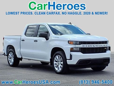 Used 2020 Chevrolet Silverado 1500 Custom w/ Custom Value Package image 1