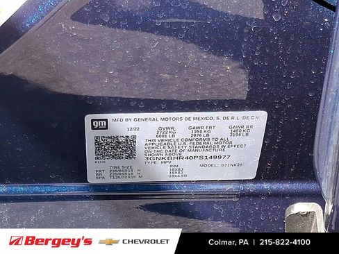 Certified 2023 Chevrolet Blazer LT w/ Convenience Package image 29