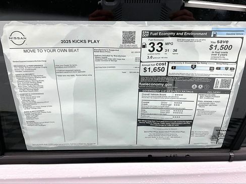 New 2025 Nissan Kicks Play S FWD image 73