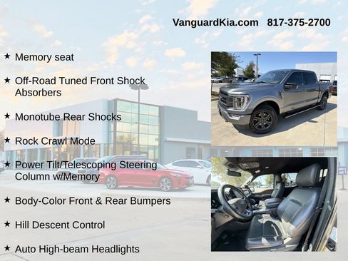 Used 2023 Ford F150 Lariat w/ Equipment Group 502A High AWD/4WD image 12
