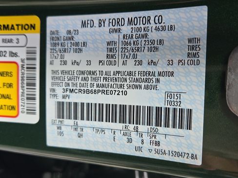 Used 2023 Ford Bronco Sport Big Bend w/ Convenience Package AWD/4WD image 25