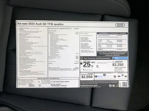 New 2025 Audi Q5 Prestige image 15