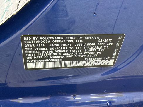Used 2017 Volkswagen Passat 1.8T R-Line FWD image 21