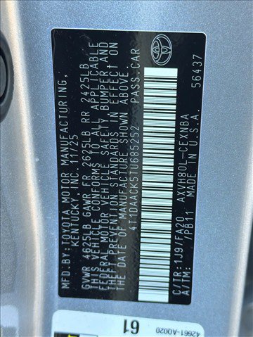 Used 2026 Toyota Camry LE w/ Convenience Package FWD image 27