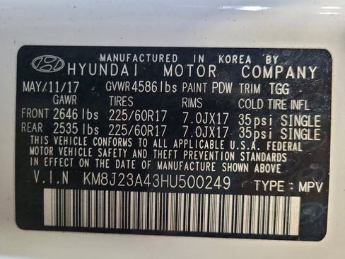 Used 2017 Hyundai Tucson SE FWD image 33