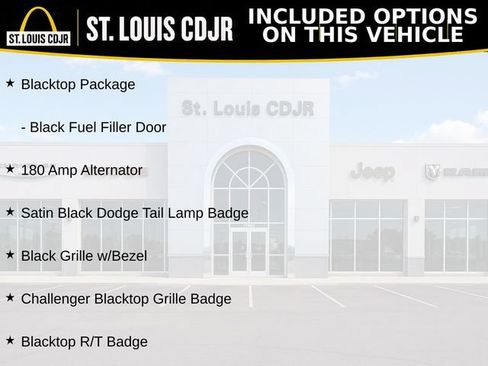 Used 2022 Dodge Challenger R/T w/ Blacktop Package RWD image 5