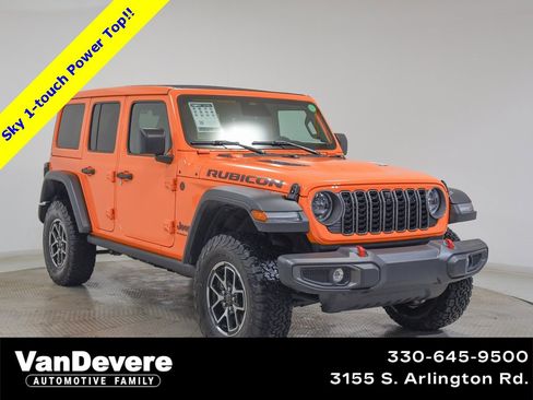 Used 2025 Jeep Wrangler Unlimited Rubicon w/ Technology Group image 1
