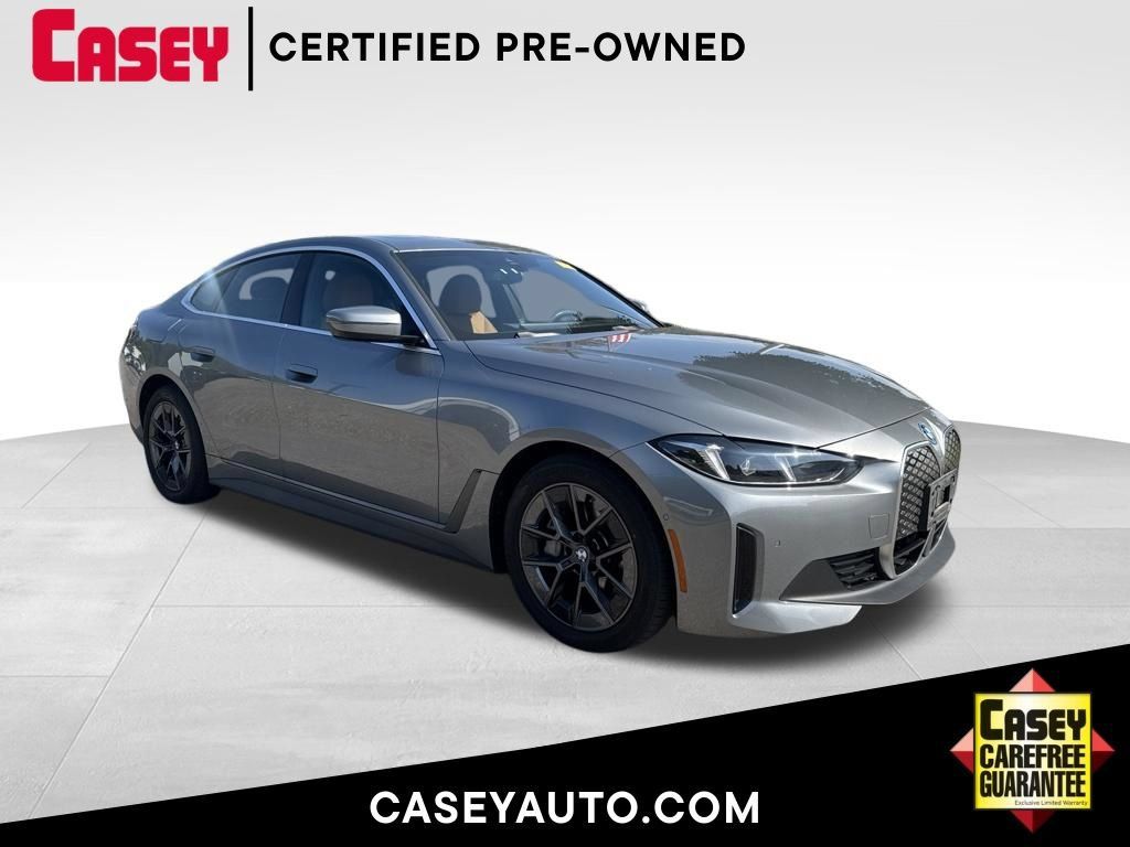Certified 2025 BMW i4 eDrive40 w/ Premium Package RWD image 1