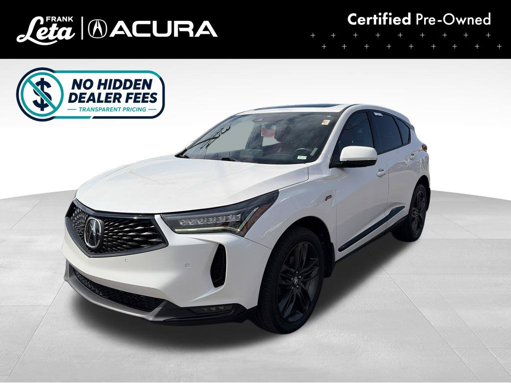 Certified 2023 Acura RDX w/ Advance Package AWD/4WD image 1