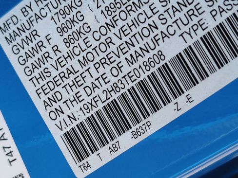 New 2026 Honda Civic Sport image 15