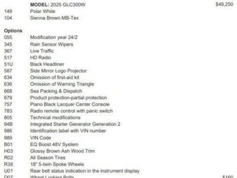 Certified 2025 Mercedes-Benz GLC 300 image 3