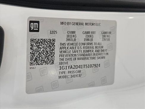 New 2026 Chevrolet Corvette Stingray Coupe w/ 1LT image 23