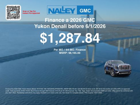 New 2026 GMC Yukon Denali w/ Denali Reserve Package AWD/4WD image 7