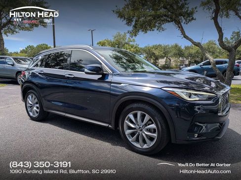 Used 2021 INFINITI QX50 Luxe FWD image 1