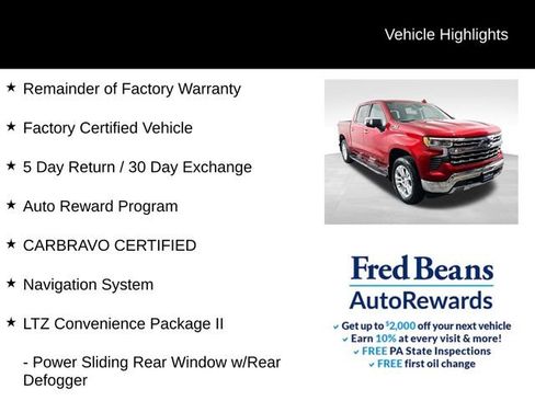 Certified 2023 Chevrolet Silverado 1500 LTZ w/ LTZ Premium Package AWD/4WD image 5
