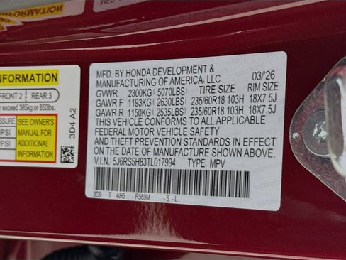 New 2026 Honda CR-V Sport-L image 38